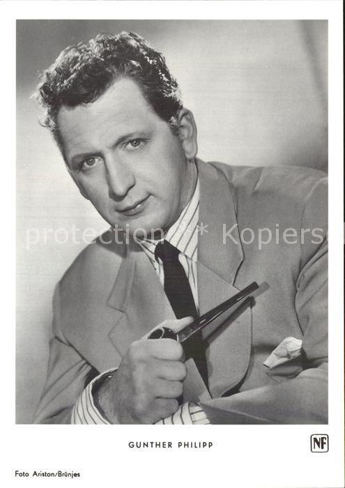 Schauspieler Gunther Philipp
