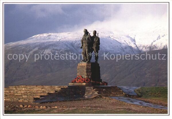 Denkmal Commando Memorial Glen Spean Inverness-