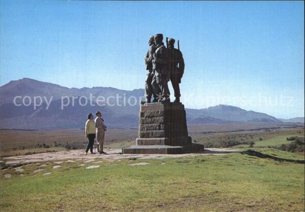 Denkmal Commando Memorial Spean Bridge Invernes