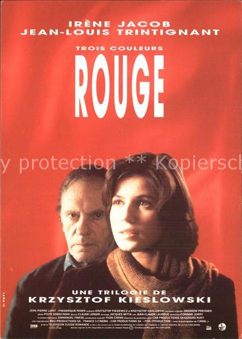 Kino Film Rouge Irene Jacob Jean-Louis Trintignan
