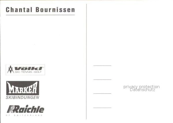 Skisport Chantal Bournissen – Bild 2