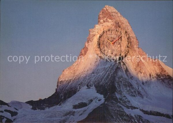 Werbung Reklame Tissot Swiss Watches Matterhorn