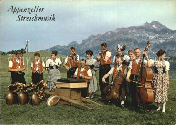 Musikanten Streichmusik Appenzell Zither Cello Gei