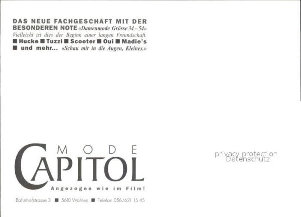 Mode Damenmode Mode Capitol Wohlen – Bild 2