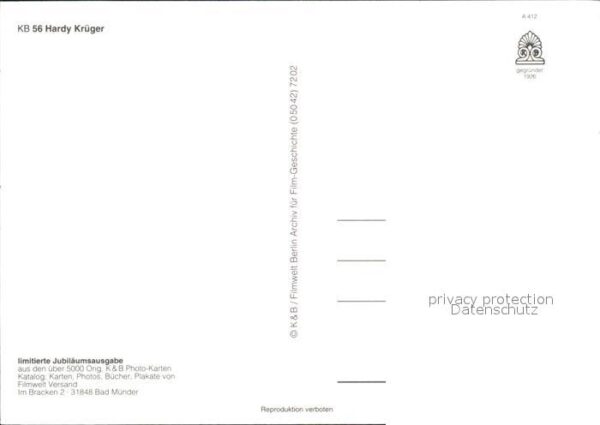 Schauspieler Hardy Krüger – Bild 2