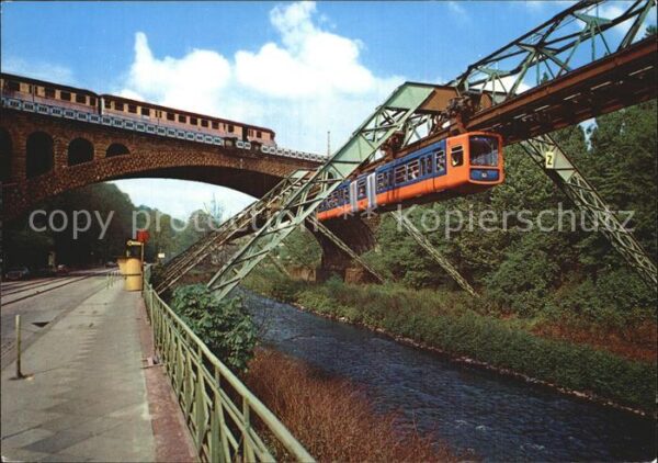 Schwebebahn Wuppertal Sonnborner Brücke