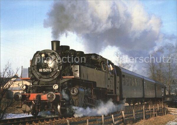 Lokomotive Einheitsgüterzugtenderlokomotive 861501