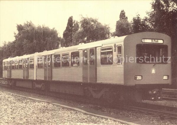 U-Bahn Subway Underground Metro U-Bahn-Wagen Serie DT2 Baujahr 1966 Ham
