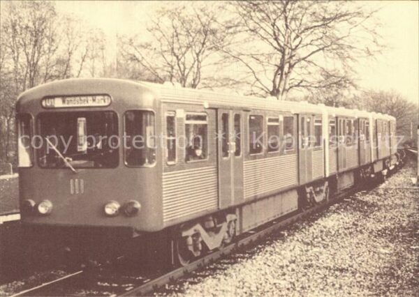 U-Bahn Subway Underground Metro U-Bahn-Wagen Serie DT3 Baujahr 1968-197