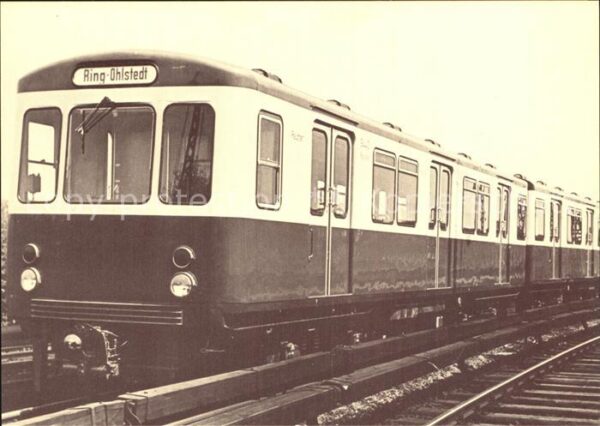 U-Bahn Subway Underground Metro U-Bahn-Wagen Serie DT1 Baujahr 1958/59