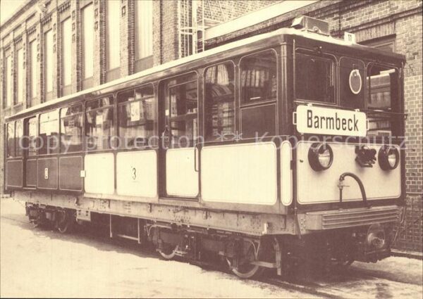U-Bahn Subway Underground Metro U-Bahn-Wagen Nr. 11 Baujahr 1911 Hambur