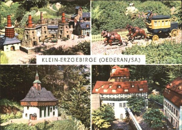Miniatur Klein-Erzgebirge Kalkwerk Lengefeld Alt