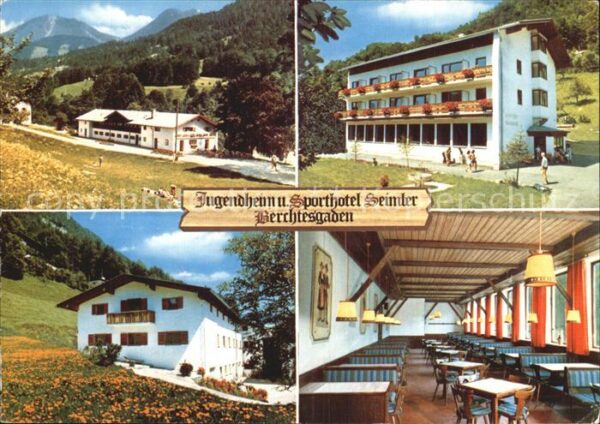 Berchtesgaden Jugendheim und Sporthotel Seimler Gastr