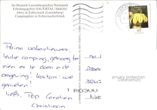 Echternach Deutsch Luxemburgischer Naturpark Abtei – Bild 2