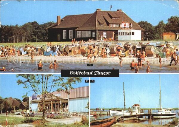Zingst Ostseebad Strand HO Gaststätte Kurhaus HO Kaufhal