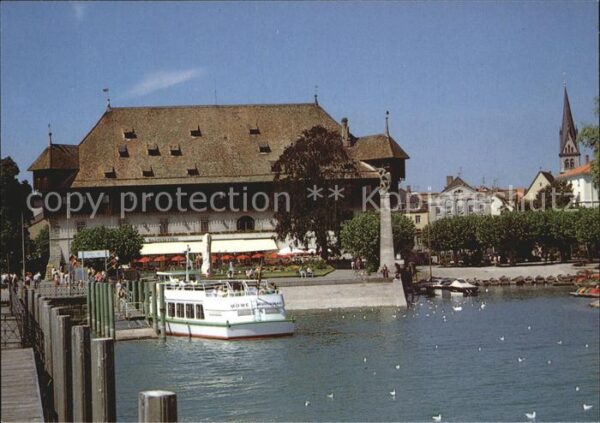 Konstanz Bodensee Konzilsgebäude Bodenseefähre
