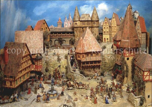 Kulmbach Zinnfigurenmuseum Bäckertaufe Plassenbu