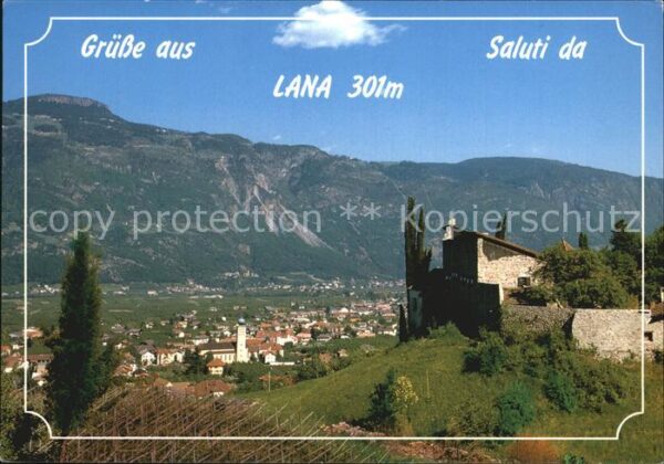 Lana Meran mit Schloss Braunsberg