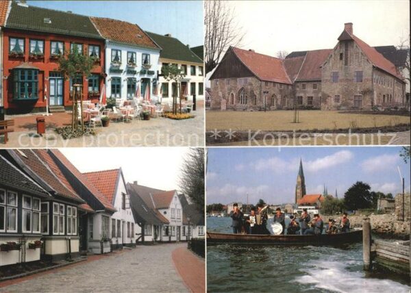 Schleswig Schlei Senator Kroog Altes Gebäude Strasse Mus