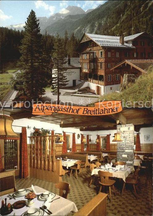 Zillertal Tirol Alpengasthof Breitlahner Gaststube