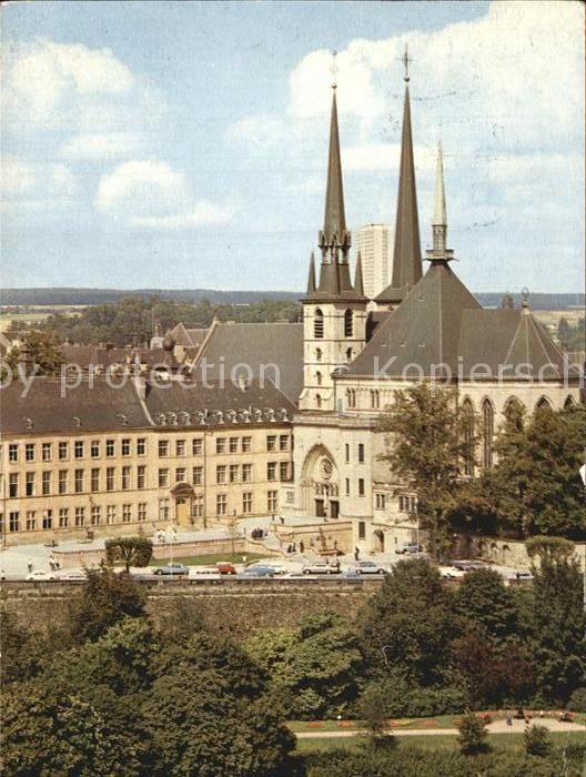 LUXEMBOURG  Luxemburg Partie superieure de la Cathedrale