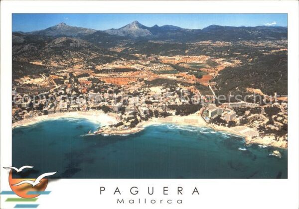 Paguera Mallorca Islas Baleares Fliegeraufnahme