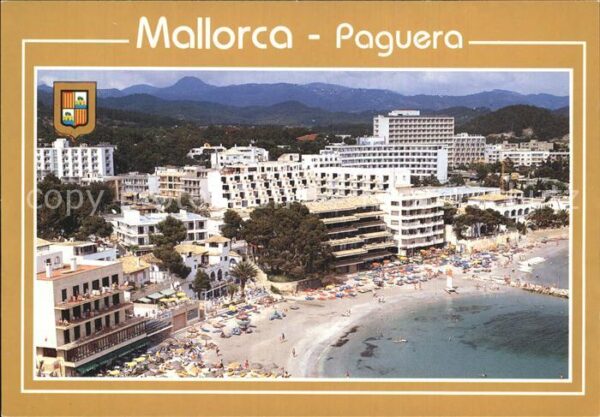 Paguera Mallorca Islas Baleares Fliegeraufnahme