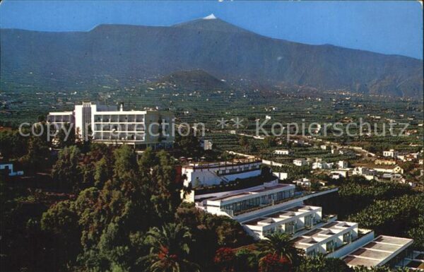 Orotava Tenerife Fliegeraufnahme