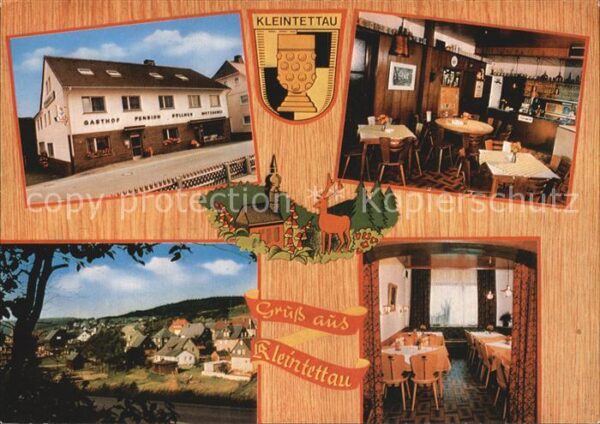 Kleintettau Gasthof Söller Gaststube Panorama