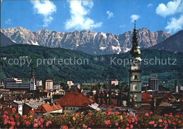 Klagenfurt Woerthersee mit Koschuta