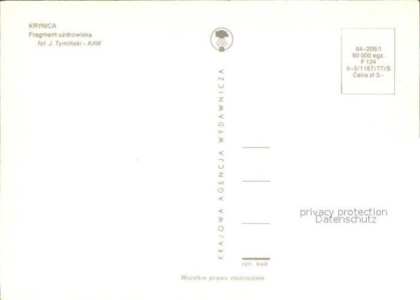 Krynica Gorska Teilansicht – Bild 2