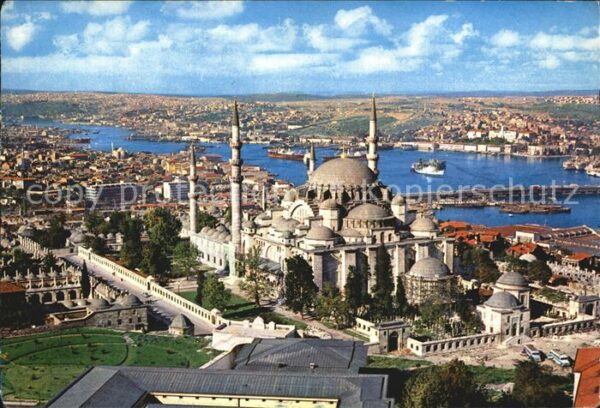 Istanbul Constantinopel The mosque of Soliman the Magnificent a