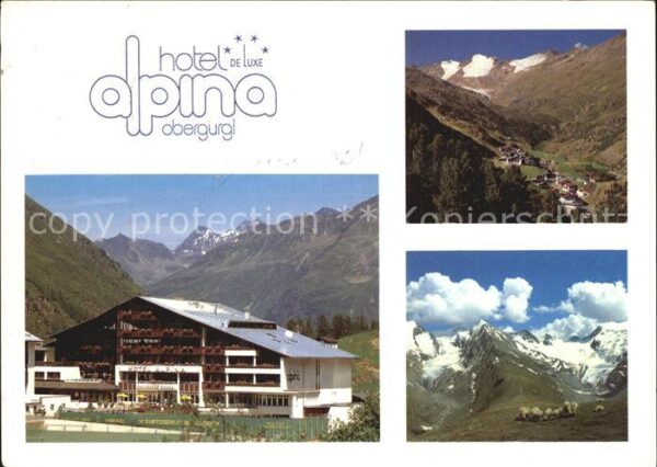 Obergurgl Soelden Tirol Hotel Alpina Talblick