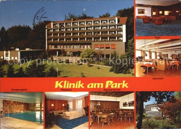 Bad Steben Klinik am Park Bewegungsbad Reception R