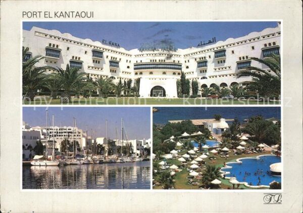 SOUSSE  Tunesie Hotel Hannibal Palace Pool Port El Kant