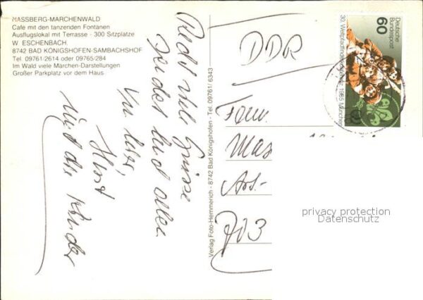 Sambachshof Wasserspiele Cafe Märchenwald – Bild 2