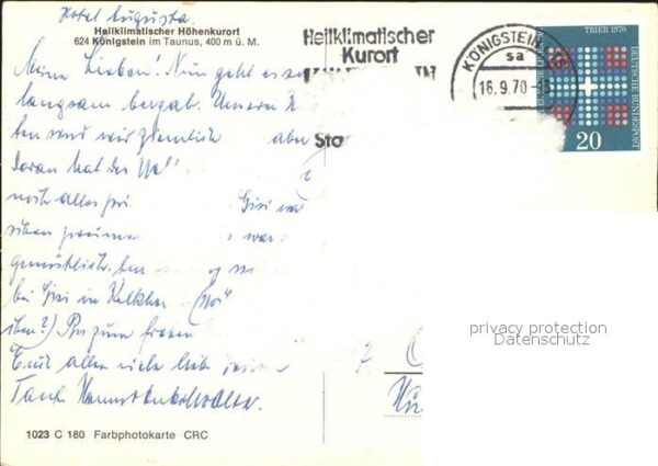 Koenigstein Taunus Stadt und Schloss – Bild 2