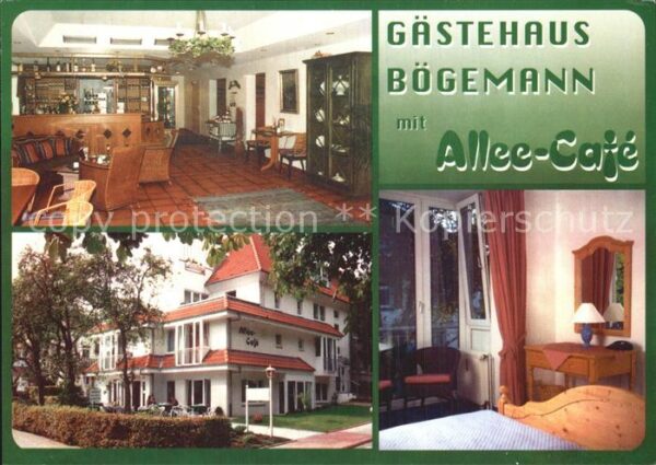Bad Rothenfelde Gästehaus Bögemann Gaststube Zimmer