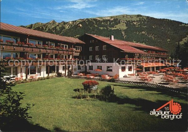 Sonthofen Oberallgaeu Sporthotel Allgäuer Berghof Alpe Eck