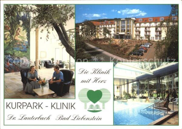 Bad Liebenstein Kurpark Klinik Dr Lauterbach Halle Schw