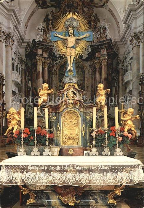 Ottobeuren Benediktinerabtei Romanisches Kreuz