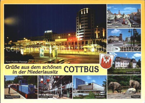 Cottbus Fürst Pückler Passage Altmarkt Brandenb