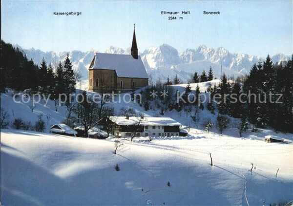 Schleching Streichenkapelle Kaisergebirge