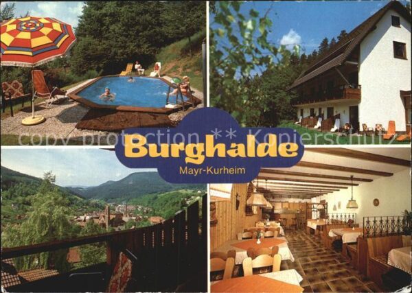Alpirsbach Burghalde Mayr Kurheim Pool Gasträume P