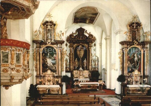 Kreuzberg Rhoen Barock Klosterkirche Inneres