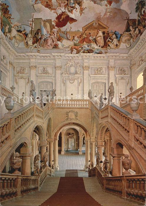 Wuerzburg Residenz Treppenhaus Deckengemälde