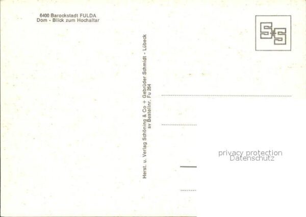 Fulda Dom Hochaltar – Bild 2