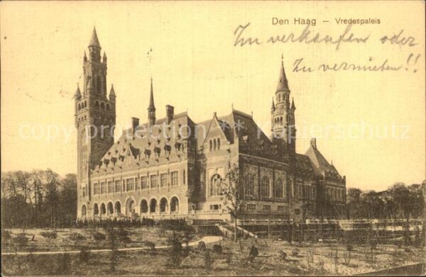 Den Haag Vredespalais