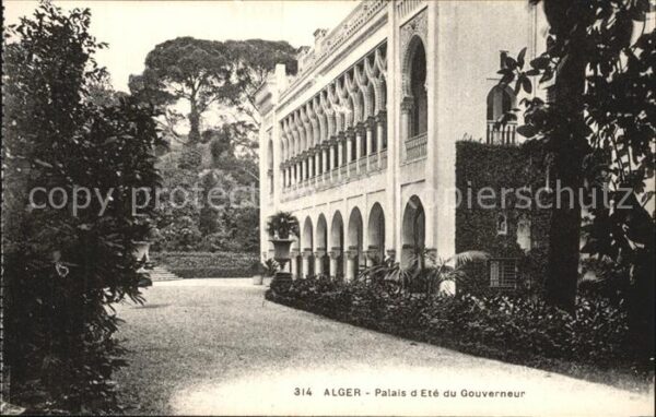 Alger Algerien Palais d Eté du Gouverneur