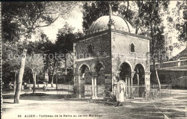 Alger Algerien tobeau de la Reine au Jardin Marengo